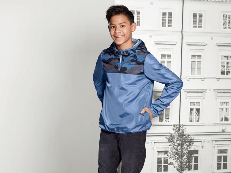 Gehe zu Vollbildansicht: pepperts!® PEPPERTS® Windbreaker Jungen, mit Kapuze, reflektierende Details, windabweisend - Bild 8