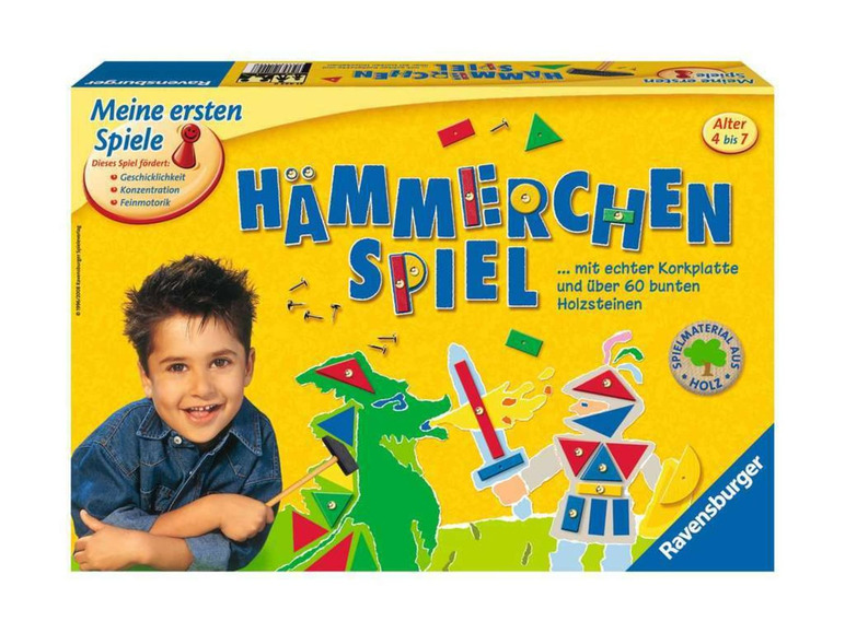 Gehe zu Vollbildansicht: Ravensburger Gesellschaftsspiel Hämmerchen-Spiel - Bild 1