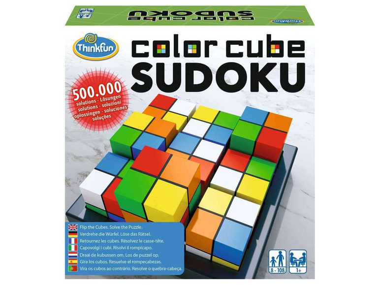 Gehe zu Vollbildansicht: Thinkfun Ravensburger Color Cube Sudoku - Bild 1