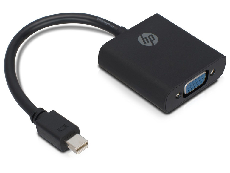 Gehe zu Vollbildansicht: HP Mini DisplayPort auf VGA Adapter 0,1m, schwarz - Bild 3