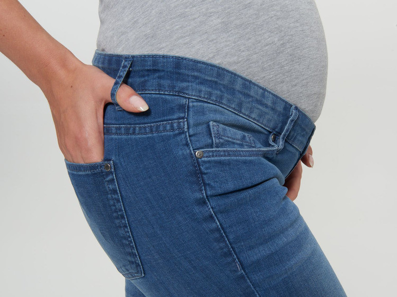 Gehe zu Vollbildansicht: ESMARA® PURE COLLECTION Umstands-Jeans, formstabil, Super-Stretch-Material, Bio-Baumwolle - Bild 7