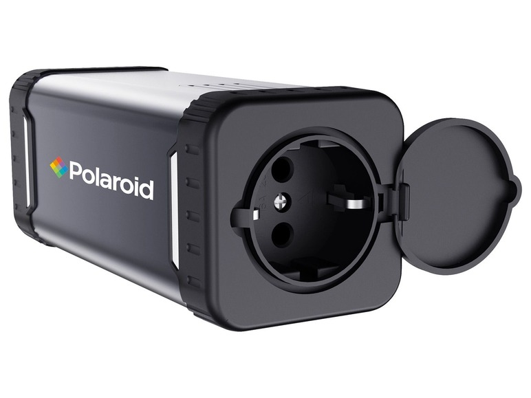 Gehe zu Vollbildansicht: Polaroid Powerbank »PS100«, mit Steckdosen-Ausgang, 2 USB Ports, 84 Watt-Stunden Strom - Bild 1