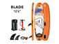 Aqua Marina Blade 10'6'' aufblasbares Paddleboard mit Zubehör.