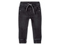Schwarze Jeanshose für Jungen mit elastischem Bund.