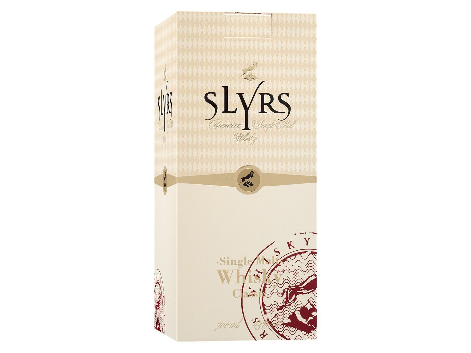 Whisky Geschenkbox 43% Single Malt mit … Bavarian Slyrs