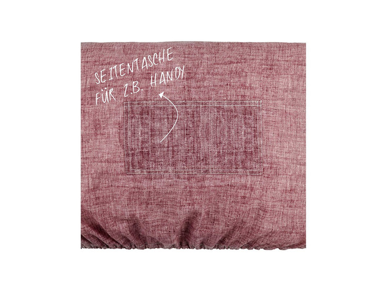 Gehe zu Vollbildansicht: Face-2-Face Baumwoll-Spannbettlaken Lino in Leinenoptik mit Tasche - Bild 15