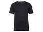 Schwarzes V-Neck-T-Shirt von Livergy.
