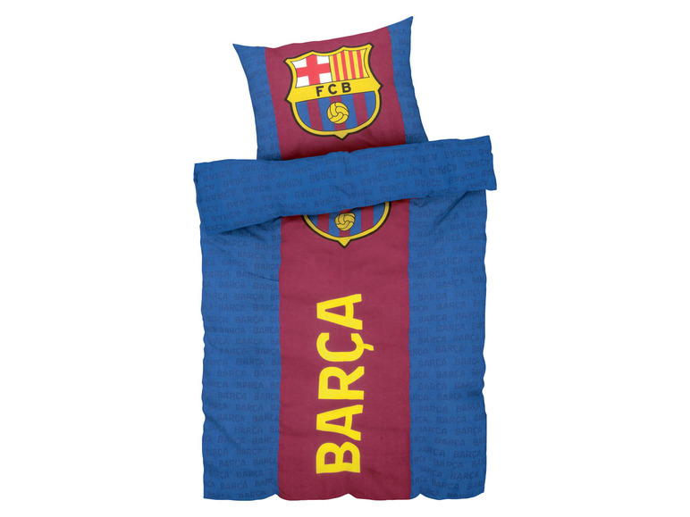 Gehe zu Vollbildansicht: Renforcé Bettwäsche »FC Barcelona«, 135 x 200 cm - Bild 1
