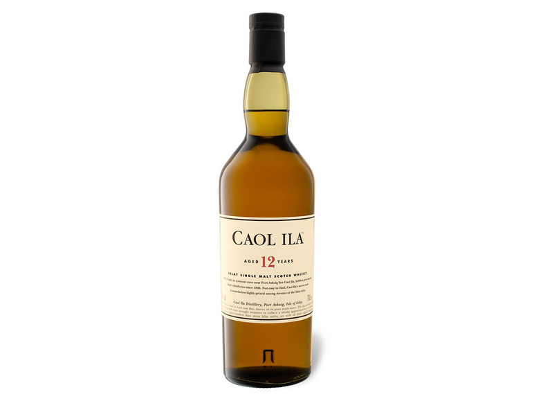 Gehe zu Vollbildansicht: Caol Ila Islay Single Malt Scotch Whisky 12 Jahre 43% Vol - Bild 2
