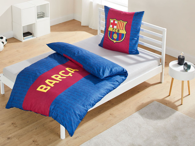 Gehe zu Vollbildansicht: Renforcé Bettwäsche »FC Barcelona«, 135 x 200 cm - Bild 2