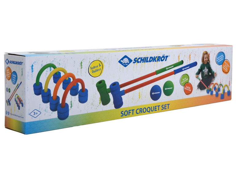 Gehe zu Vollbildansicht: Schildkröt Soft Croquet Set - Bild 1