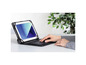 Ein Samsung Tablet mit Tastaturhülle.