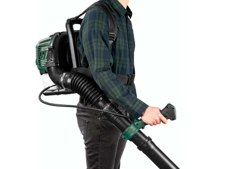 Gehe zu Vollbildansicht: PARKSIDE® Benzin-Laubgebläse »PBLG 52 A1«, 1600 Watt, mit 2-Takt-Motor, 2 Düsen - Bild 4