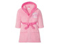Ein rosa Bademantel mit Kapuze für Kinder mit einem Peppa Pig Druck.