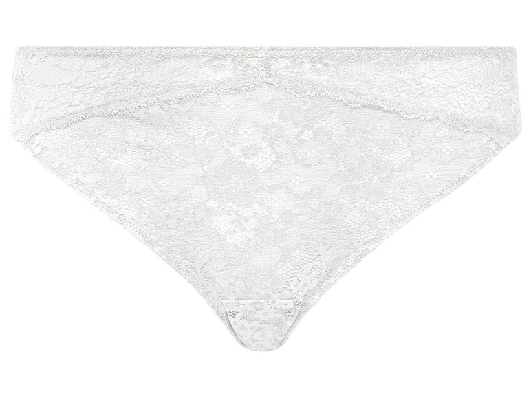 Gehe zu Vollbildansicht: ESMARA® Lingerie Brazilslip Damen, 3 Stück, mit Spitze, mit Elasthan - Bild 11