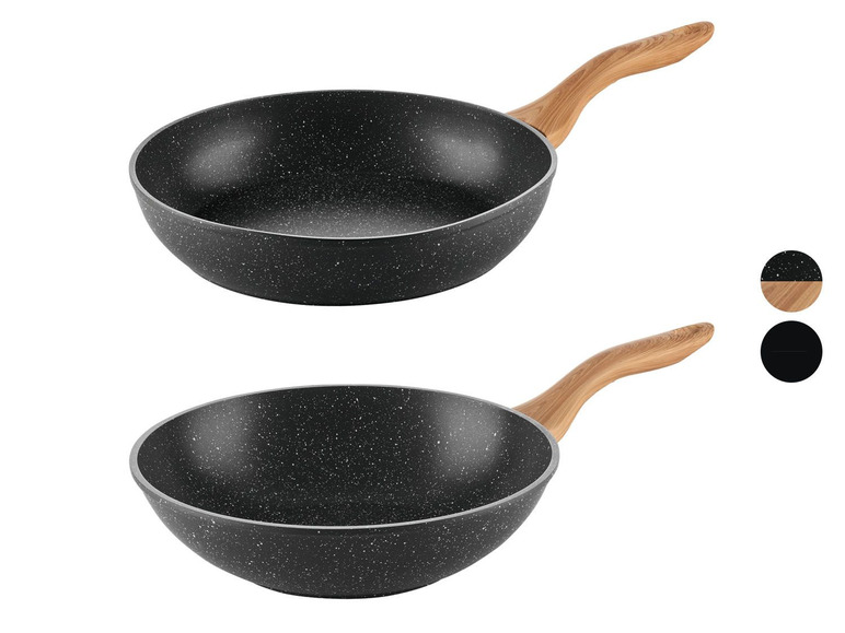 Gehe zu Vollbildansicht: ERNESTO® Aluminiumpfanne/-wok, spülmaschinengeeignet - Bild 1