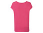 Rosa T-Shirt mit kurzen Ärmeln