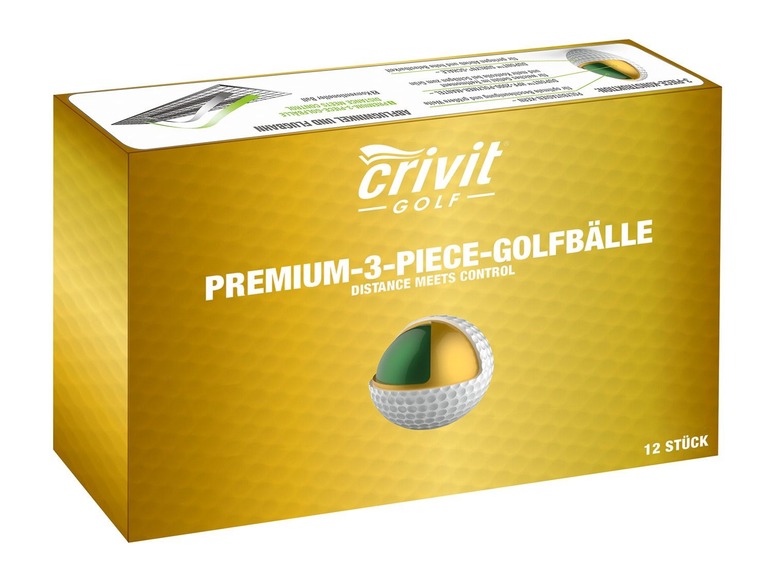 Gehe zu Vollbildansicht: CRIVIT Premium-3-Piece-Golfbälle - Bild 8