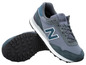 Graue und blaue New Balance 515 Sneaker.