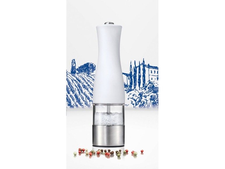 Gehe zu Vollbildansicht: Silvercrest Kitchen Tools Salz-/Pfeffermühle, mit Keramik-Mahlwerk, integrierte Beleuchtung - Bild 9