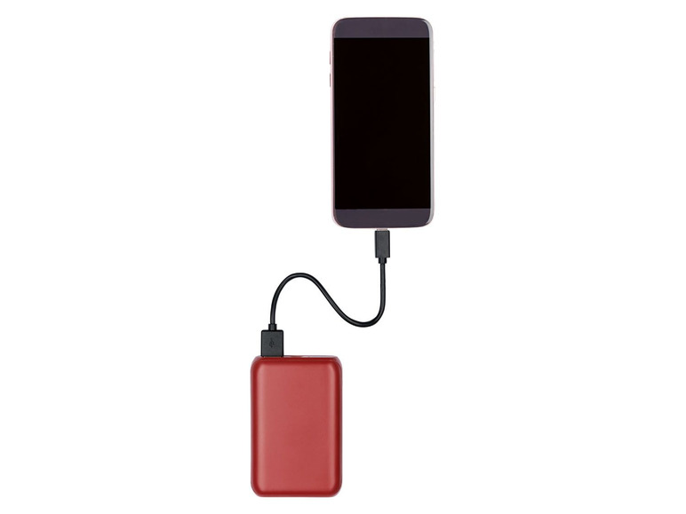 Gehe zu Vollbildansicht: SILVERCREST® Powerbank, mit Display, Ladezustandsanzeige, USB-Anschlüsse, Ladekabel - Bild 6