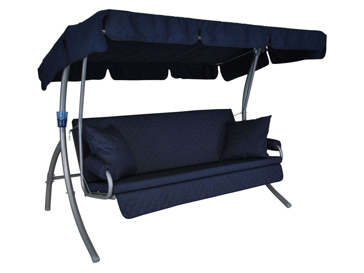 Angerer Hollywoodschaukel »LIVING«, 3-Sitzer (Blau) | 04021093024274