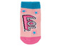 Rosa Socken mit L.O.L. Surprise! Design.