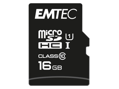 Emtec microSDHC UHS1 U1 EliteGold Speicherkarte (16 GB)
