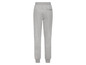 Graue Jogginghose mit elastischem Bund.