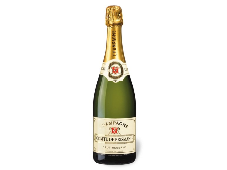 Gehe zu Vollbildansicht: Comte de Brismand Brut Reserve, Champagner - Bild 1