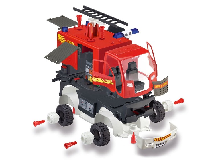 Gehe zu Vollbildansicht: Revell Junior Kit Modellbausatz Feuerwehr, Maßstab 1:20, mit Figur, ab 4 Jahren - Bild 2