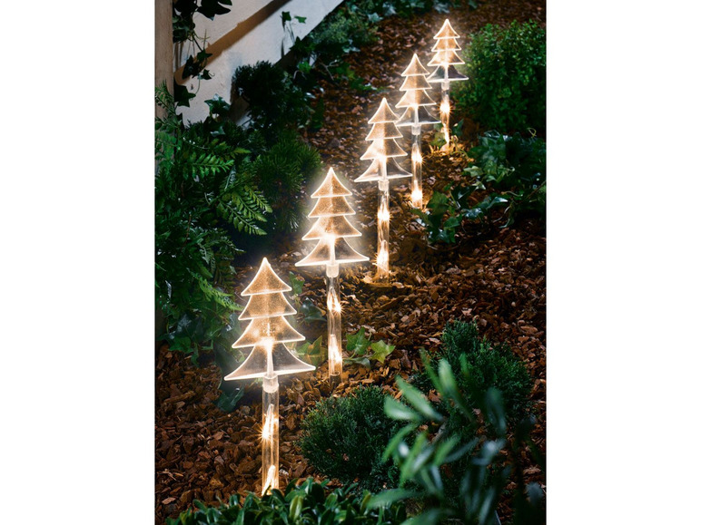 Gehe zu Vollbildansicht: MELINERA® LED Garten Leuchtstäbe, 5 Stück - Bild 7
