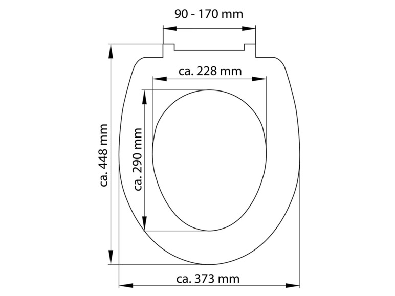Gehe zu Vollbildansicht: Schütte WC Sitz Duroplast, mit Absenkautomatik - Bild 41