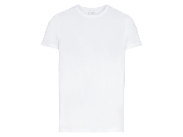 Gehe zu Vollbildansicht: LIVERGY T-Shirts Herren, 2 Stück, mit Bio-Baumwolle - Bild 3