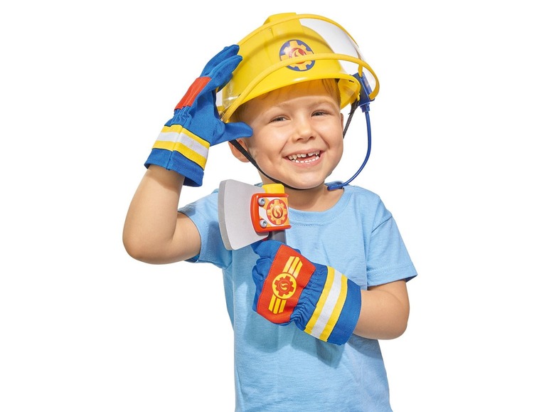 Gehe zu Vollbildansicht: Simba Feuerwehrmann Sam Spielset Handschuhe und Axt - Bild 4