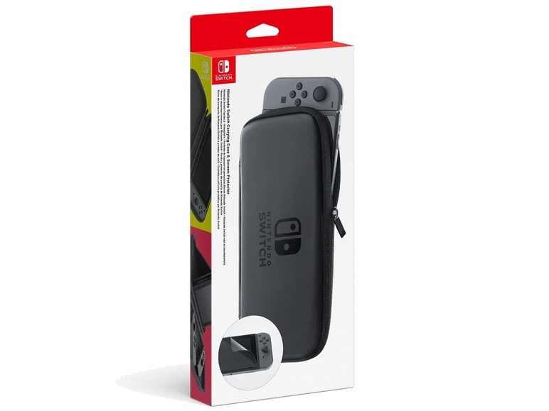 Gehe zu Vollbildansicht: Nintendo Nintendo Switch Tasche, inklusive Schutzfolie - Bild 1