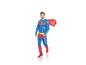 Mann in Superman-Kostüm mit rotem Umhang