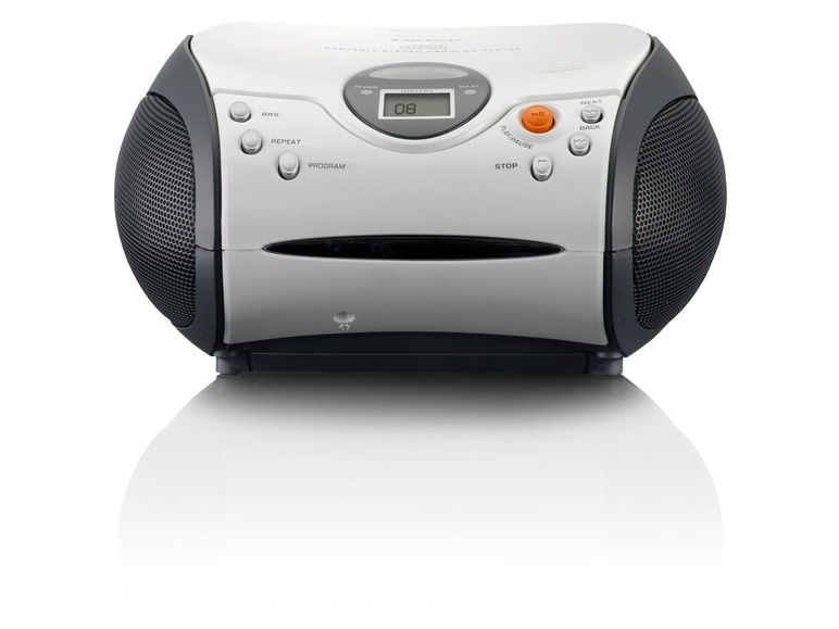 Gehe zu Vollbildansicht: Lenco SCD-24 CD-Radiorekorder mit Kopfhöreranschluss - Bild 5