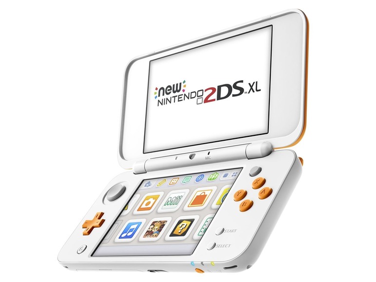Gehe zu Vollbildansicht: Nintendo 2DS XL, NFC-Schnittstelle, DS- und 3DS kompatibel, weiß-orange - Bild 13
