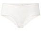 Weiße Unterhose mit Spitze