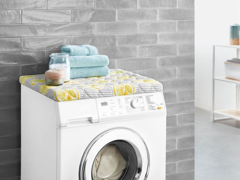 Gehe zu Vollbildansicht: AQUAPUR® Waschmaschinen Schonbezug, mit Spanngummizug, aus Frottee - Bild 13