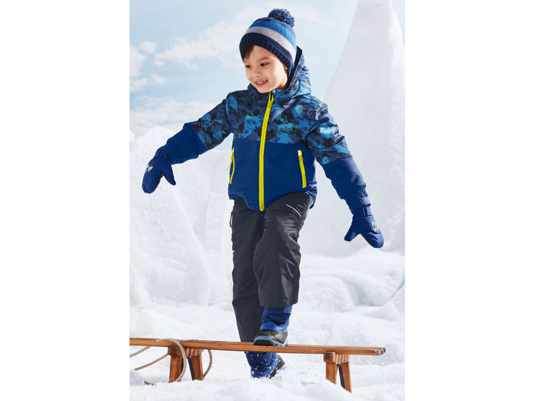 Gehe zu Vollbildansicht: lupilu Kleinkinder Jungen Skihose, mit praktischem Schneefang - Bild 9