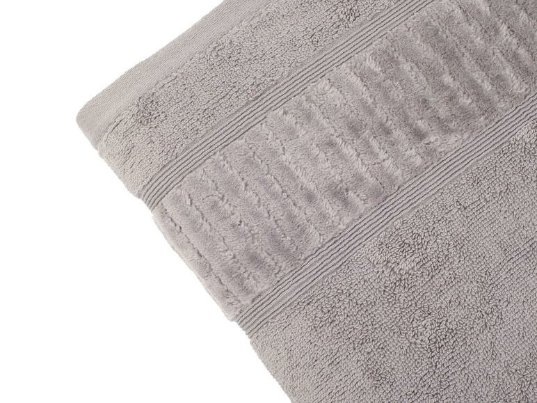 Gehe zu Vollbildansicht: Gözze Handtuch, 50 x 100 cm, reine Bio-Baumwolle, mit Bordüre und Kordelaufhänger, hochwertige Qualität - Bild 56