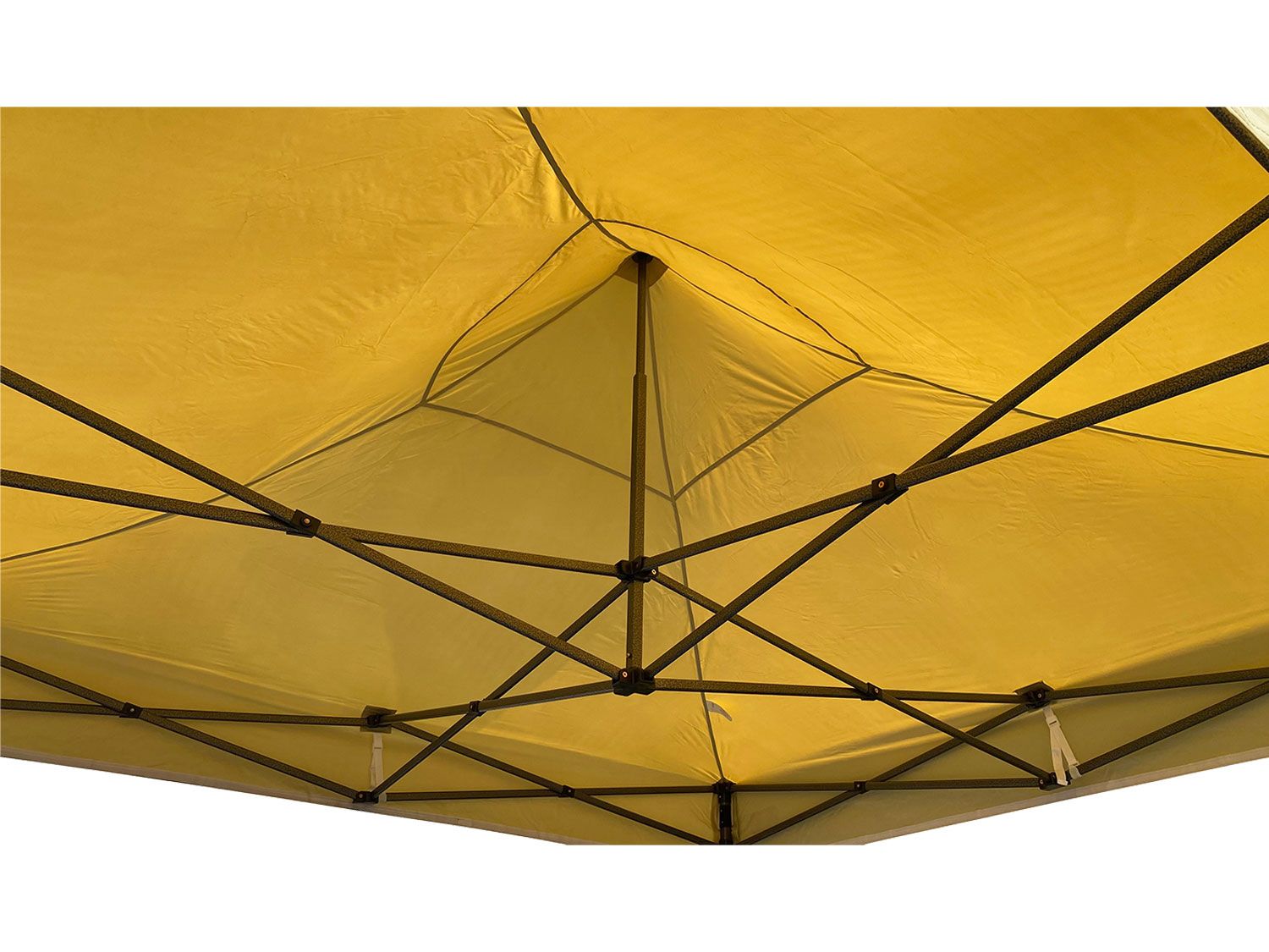 GRASEKAMP Faltpavillon Premium Line (3x3m + Seitenteile, Beige) – Bild 3 von 4
