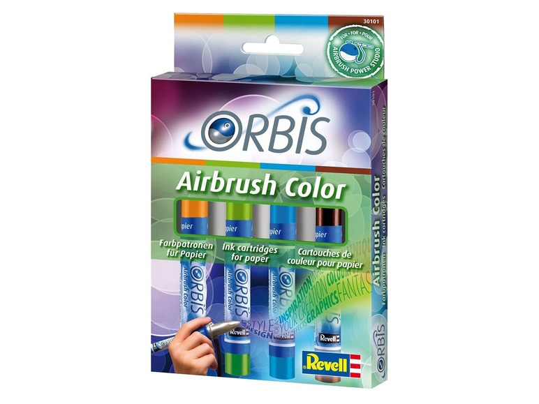 Gehe zu Vollbildansicht: Revell ORBIS Farbpatronen »Airbrush Color«, zum Sprayen, in unterschiedlichen Farben - Bild 4