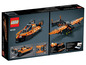 LEGO Technic 42120: ein zweimotoriges Flugzeug und ein Hovercraft.