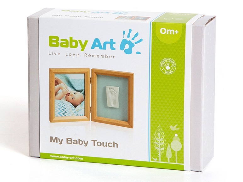Gehe zu Vollbildansicht: Baby Art Gipsabdruck-Set mit 2-tlg. Bilderrahmen - Bild 7