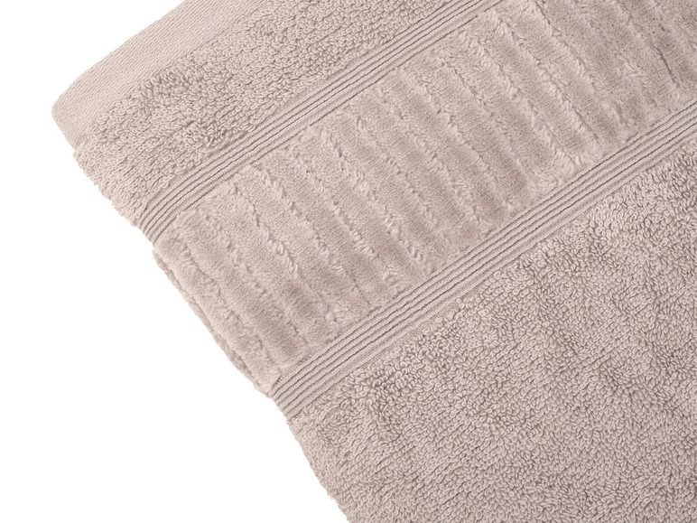 Gehe zu Vollbildansicht: Gözze Handtuch, 50 x 100 cm, reine Bio-Baumwolle, mit Bordüre und Kordelaufhänger, hochwertige Qualität - Bild 49