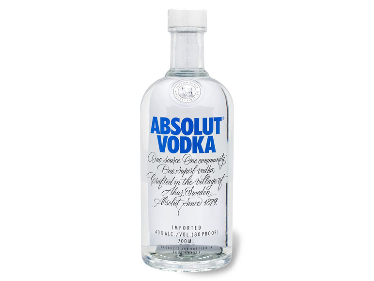 Gehe zu Vollbildansicht: ABSOLUT Vodka 40% Vol - Bild 1