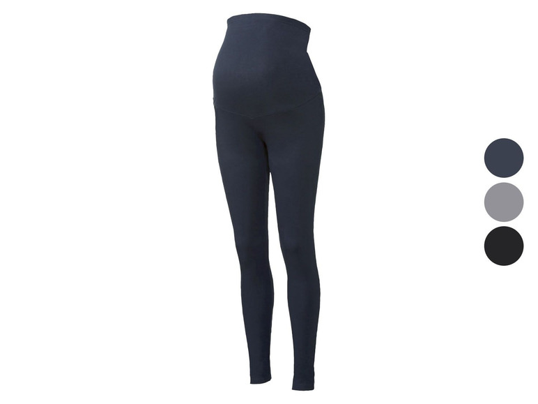 Gehe zu Vollbildansicht: ESMARA® Umstands-Leggings Damen, mit elastischem Bund - Bild 1